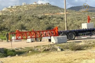 الاحتلال يعيق حركة المواطنين بـ10 بوابات حديدية جنوب نابلس