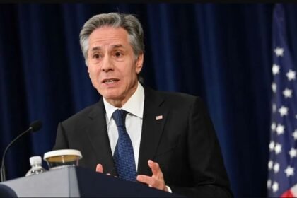 وزير الخارجية الأميركي أنتوني بلينكن خلال مؤتمر صحافي في واشنطن. 29 يناير 2024 - AFP