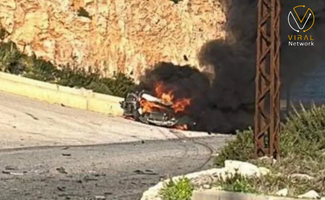 استشهاد 3 من حزب الله في هجوم إسرائيلي على سيارة بجنوب لبنان