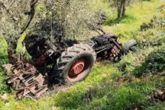 حادث مأساوي يودي بحياة مزارع غرب بيت لحم بعد انقلاب جرار زراعي