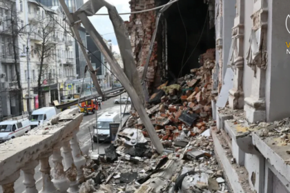 هجوم بصواريخ روسية يقطع التيار الكهربائي في خاركيف