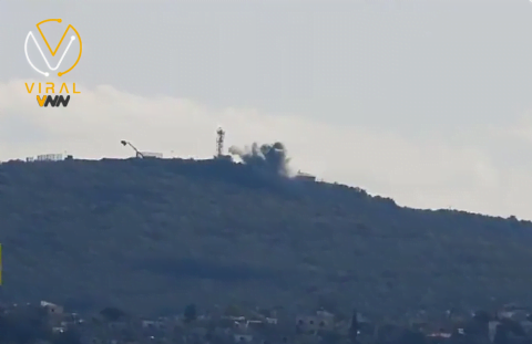 المقاومة الإسلامية في لبنان تشن هجومًا على مواقع الراهب وجل العلام الإسرائيلية