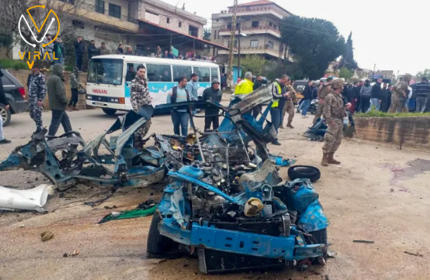 قيادي في حماس يتفادى غارة جوية إسرائيلية في منطقة شرق لبنان