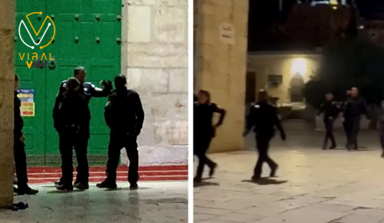 الاحتلال يقتحم المصلى القبلي بالمسجد الأقصى ويفرض سيطرته على المعتكفين