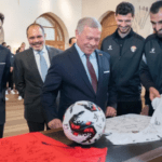 تكريم الملك الأردني لأبطال النشامى بميداليات اليوبيل الفضية