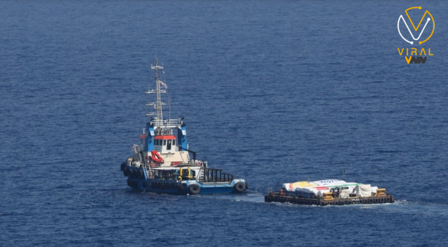 شحنات غذائية تتجه من قبرص إلى غزة