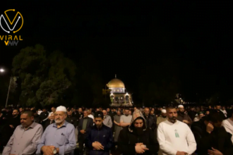 توافد 40 ألف مصلٍ على المسجد الأقصى لأداء صلاتي التراويح والعشاء
