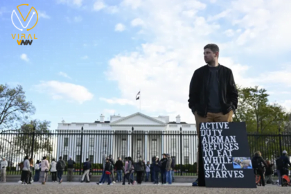 طيار أمريكي يستمر في إضرابه عن الطعام للتنديد بالتصعيد العسكري في غزة