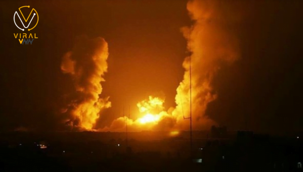 شهداء ومصابون جراء القصف الإسرائيلي وسط قطاع غزة