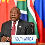 جهود رامافوزا لتهدئة التوترات في جوبا بشأن الانتخابات