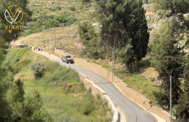 اقتحام مستوطنين لبركة سليمان السياحية جنوب بيت لحم