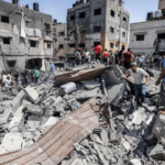 8 شهداء بغارات إسرائيلية غرب قطاع غزة