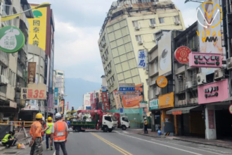 10 هزات ارتدادية تضرب تايوان بقوة