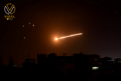 سوريا تعلن إسقاط صواريخ إسرائيلية في ريف دمشق