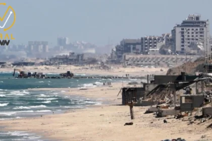انطلاق العمل في تأهيل الممر المائي لتوصيل المساعدات إلى غزة