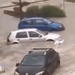 ألمانيا تشهد فيضانات تجرف الشوارع