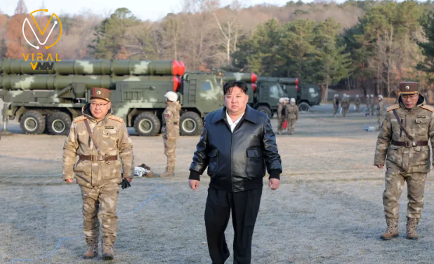 تجربة صاروخية بإشراف الزعيم الكوري الشمالي