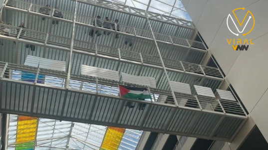 تجدد الاحتجاجات في جامعة جنيف لدعم فلسطين