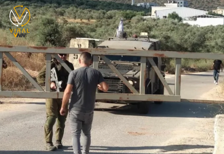 قوات الاحتلال تغلق طرق دخول قرية مردا