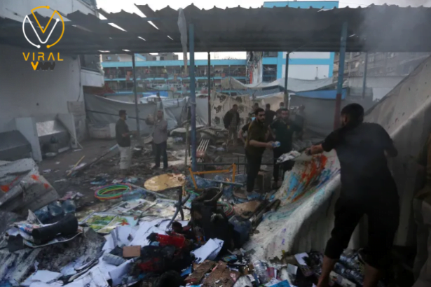 الاحتلال يستهدف مدرسة تستضيف نازحين في النصيرات