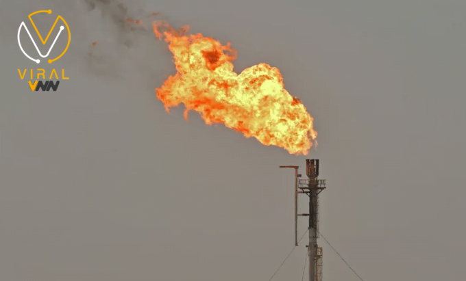 اندلاع حريق كبير في منشأة نفطية بكردستان العراق