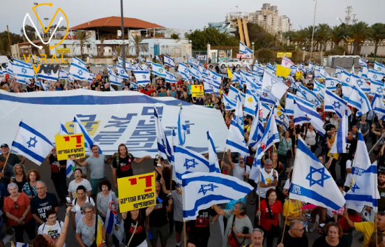 استمرار احتجاج أسر الأسرى الإسرائيليين ضد نتنياهو