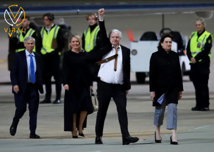 إطلاق سراح أسانج وعودته إلى أستراليا