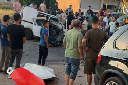 قصف إسرائيلي على سيارة في بعلبك شرق لبنان
