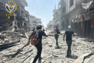 ثلاثة شهداء بقصف منزل وسط القطاع