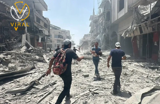 ثلاثة شهداء بقصف منزل وسط القطاع