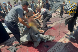 شهداء وجرحى في قصف على مصلى بمخيم الشاطئ