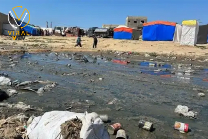 إيقاف الخدمات الصحية في محطات الصرف ببلدية دير البلح