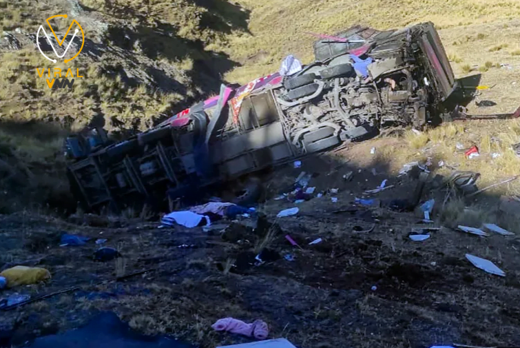 مصرع 25 شخصا بسقوط حافلة من جبال الأنديز