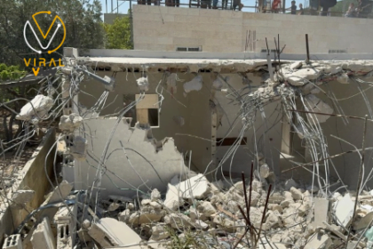 عائلة مقدسية تضطر لهدم منزلها بيدها تحت تهديد الاحتلال