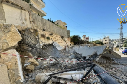 تدمير منزل في بيت جالا بأمر من سلطات الاحتلال