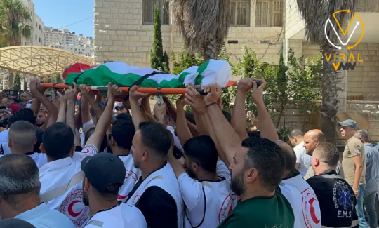 تشييع جثمان الشهيد تامر صقر في نابلس