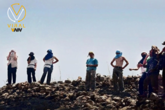 مستوطنون يقتحمون أراضي زراعية في برية المنيا شرق بيت لحم