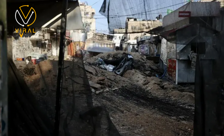 وزير خارجية الاحتلال يدعو لإخلاء مخيم جنين