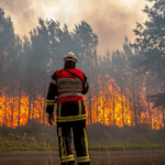 إجلاء عشرات السكان بسبب حرائق ضخمة تضرب بلدة فرنسية