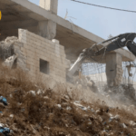 تدمير مبنى بمساحة 3500 متر بواسطة الاحتلال