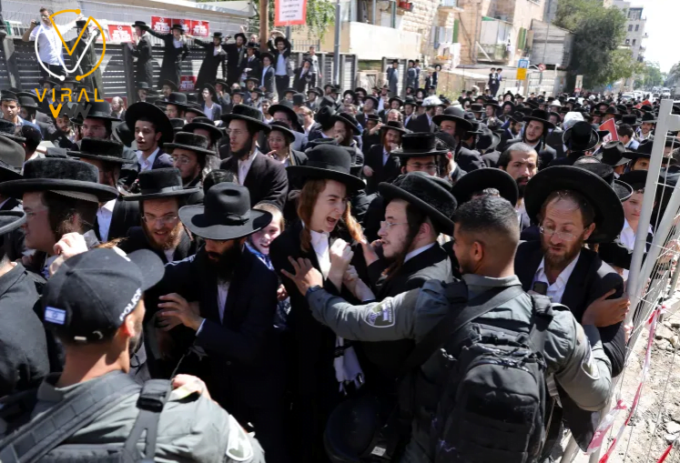 الحريديم يعارضون التجنيد والشرطة الإسرائيلية تتدخل