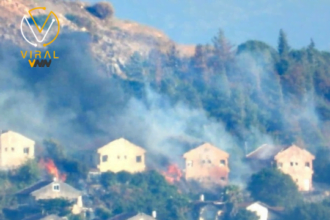 إطلاق حوالي 40 صاروخ من لبنان في ساعة واحدة