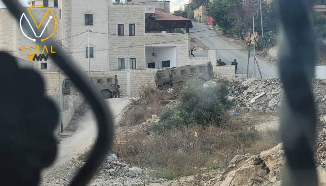 جيش الاحتلال يفرض حصاراً على أربعة منازل في جنين