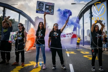 مظاهرات حاشدة تؤدي إلى إغلاق شوارع رئيسية في تل أبيب