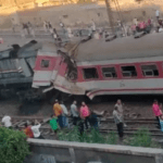 تصادم مروع بين قطارين في الزقازيق والإسعاف يتدخل بسرعة كبيرة