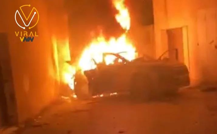 غارات جوية إسرائيلية على سيارة في قباطية جنوب جنين