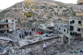 استهداف حزب الله لحيفا والجولان وقصف إسرائيل لـ1600 نقطة في لبنان