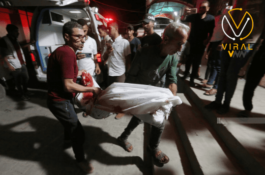 الاحتلال يقصف منزلاً في غزة ويخلف شهداء وجرحى