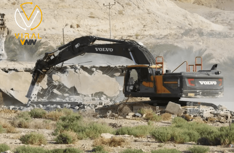 الاحتلال يزيل منزلين في مرحلة البناء بأريحا