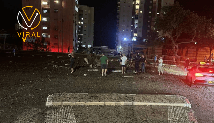 إصابة 10 إسرائيليين جراء قصف صاروخي من الأراضي اللبنانية على حيفا